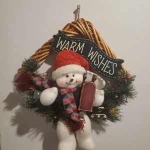 Warm Wishes Holiday Wreath